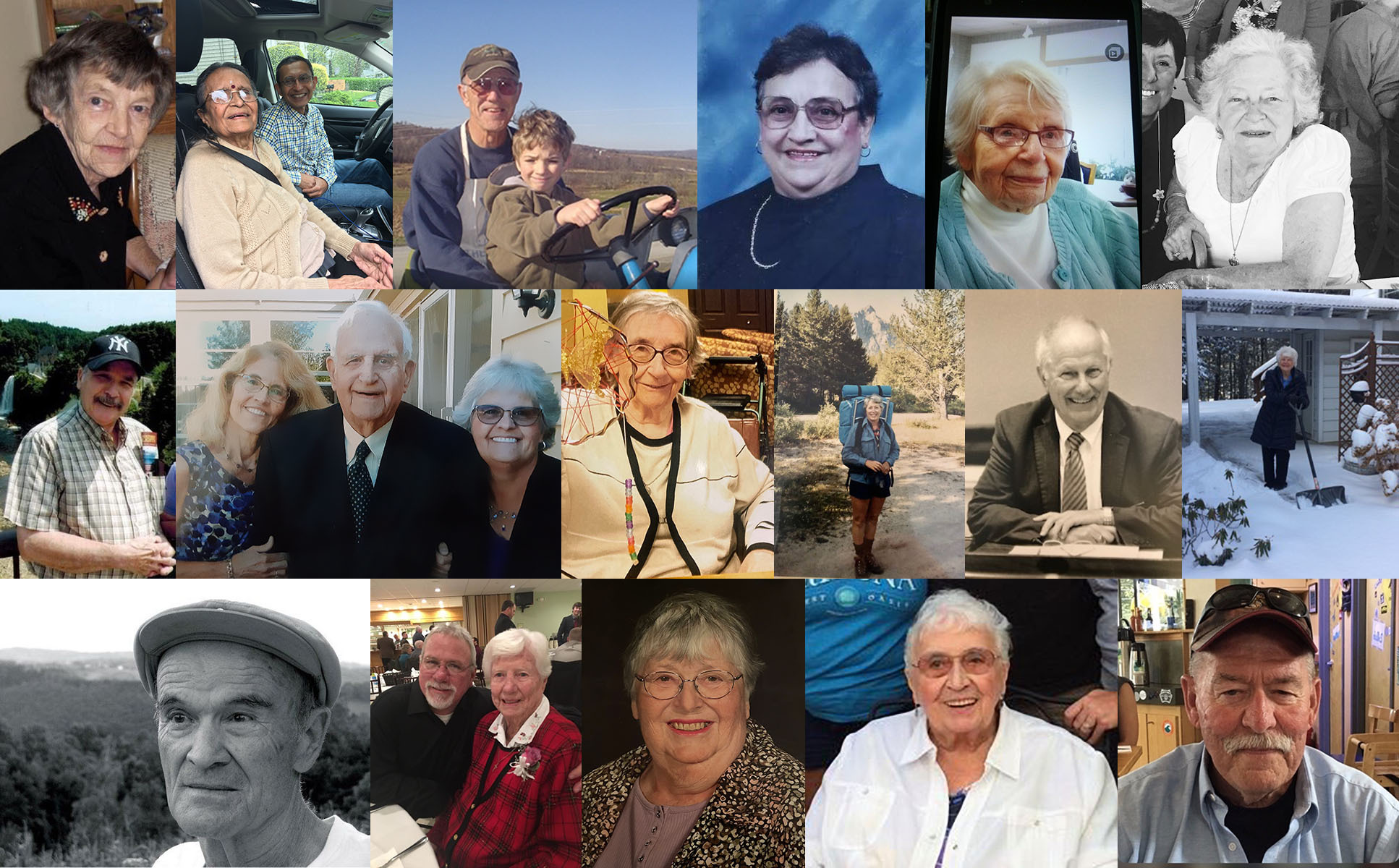 Memory wall collage